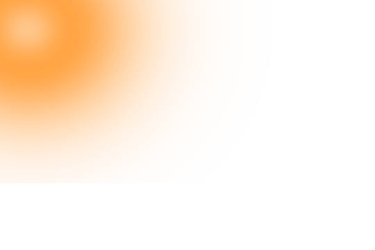 Transparent background with golden light at top left corner