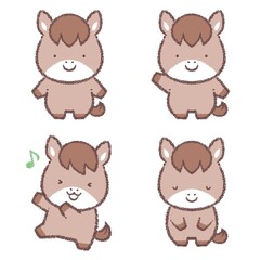 ウマバリエーションセット