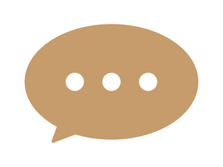 コメントのアイコン（メッセージのマーク）