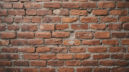 Fototapeta premium old bricks wall surface abstract pattern background. Background of old vintage brick wall