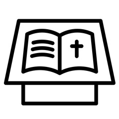 Scripture in vector illustration
