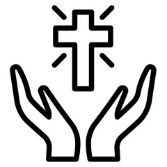 Obraz premium Fath in vector illustration