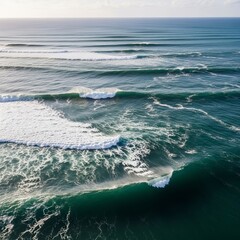 Ocean waves forming spirals depicting the rhythmic and continual