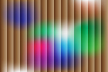 Abstract background with vertical stripes in warm colors and gradients