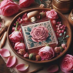 Provence RoseRosepetal sachets rosewood blush and thorn rose gar