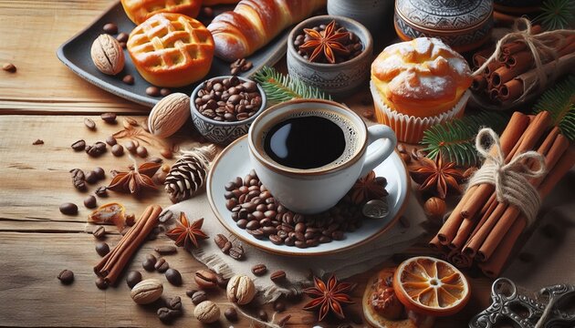 Scandinavian coffee culture Light roast coffee often served with