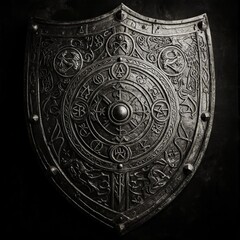 Naklejka premium Fantasy Shields