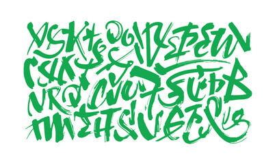 Abstract Arabic calligraphy vector with dynamic brush strokes, artistic letters, and modern Gothic influences — perfect for backgrounds, cover designs, banners, and creative cultural illustration them