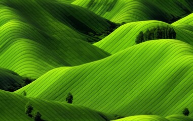 Fractal Landscapes Create fractal like patterns in natural lands