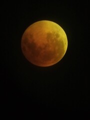 Blood Moon During Lunar Eclipse