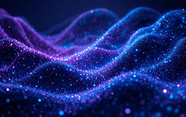 a blue abstract background image with curves