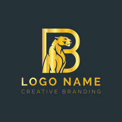 letter animal logo design