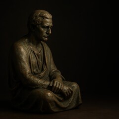 Purple awareness ribbon on pristine white background symbolizing health causes hope and support rendered with soft shadow and elegant minimal style for campaigns