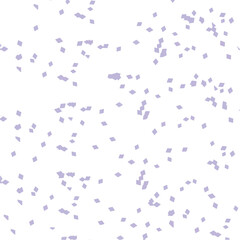 Scattered Light Purple Diamond Confetti