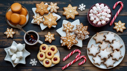 Delicious Christmas cookies and treats for festive holiday cheer