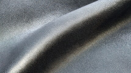 Abstract Textile Fabric Texture with Speckled Design in Blue and Silver Tones