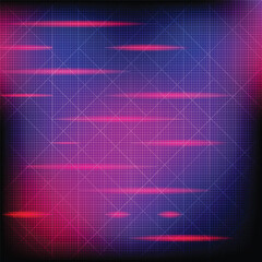 Abstract Backdrop with Bright Lines on a Dark Gradient Background

