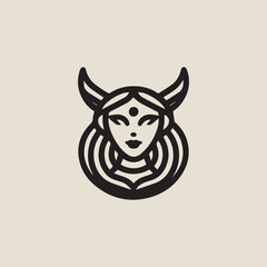 Goddess Bastet Logo