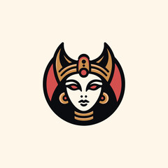 Goddess Bastet Logo