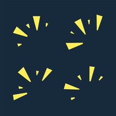 Shock mark icon symbol. shocked, surprised illustration