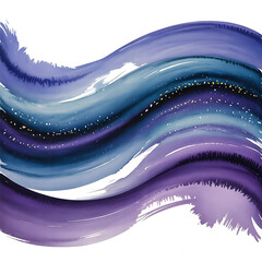 abstract blue wave background