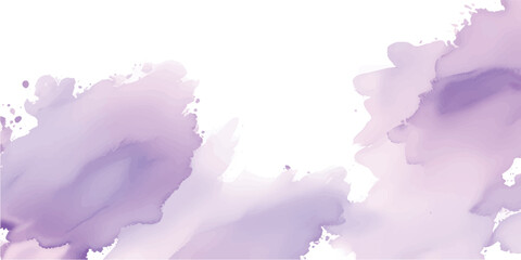 Watercolor Lavender Garden with Blended Soft Purple Hues, Light Blossom Detailing and Romantic Spring Mood for Branding, Packaging and Invitation Designs