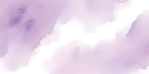 Watercolor Lavender Pastel Field with Floating Floral Petals and Serene Spring Meadow Illustration Perfect for Wedding Cards, Invitations and Botanical Branding Elements