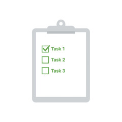 clipboard with check list