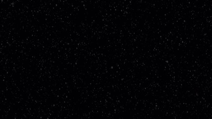 Snow falling background animation, realistic flakes snow fall template animated. 