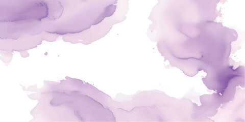 Watercolor Lavender Meadow with Light Purple Blossoms, Soft Brush Strokes and Serene Spring Floral Atmosphere for Elegant Invitations, Packaging and Branding Design”