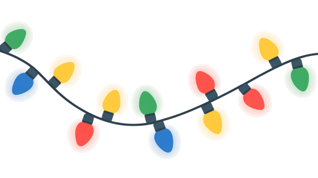 Vibrant string lights illuminate festive celebrations creating joyful ambiance