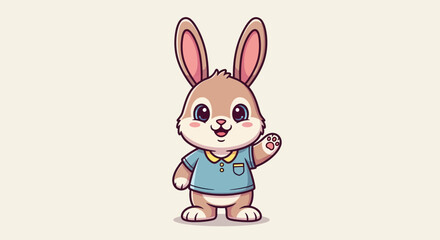 easter bunny with egg