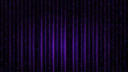 Abstract dark purple background with vertical lines creating a modern and futuristic design effect