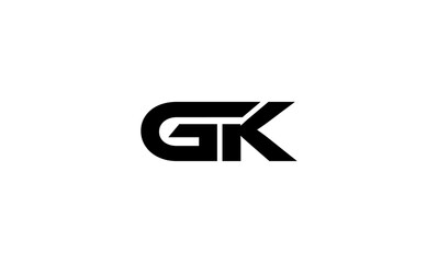 GK initial letters, GK monogram logo