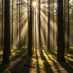 Obraz premium Golden Hour's Embrace