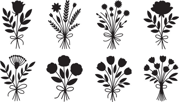 Silhouette of mountain goat or ibex with horns on transparent background vector