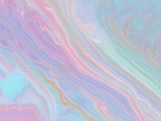 Fototapeta premium Colorful Abstract Fluid Art in Pastel Tones