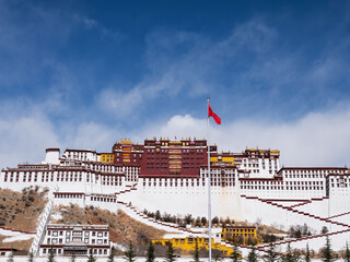 Potala Palace, Lhasa, Xizang Province, China.