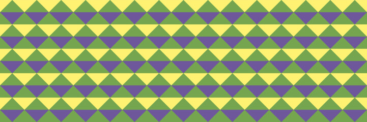 Fototapeta premium Geometric triangle rhombus seamless pattern. Abstract decorative check angular background for modern textile and wrapping. Vintage Vector Check Argyle Pattern