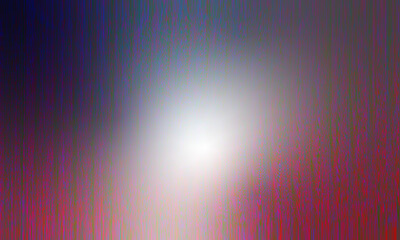 Glass ripple texture with dark gradient background and vivid orange, blue, and lilac light streaks. Futuristic distortion, moody abstract glow, reeded vertical blur. Vector illustration