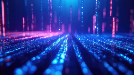 Digital data flowing processing network information technology