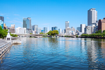 大川の景色