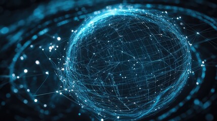 Global data network forming interconnected digital sphere