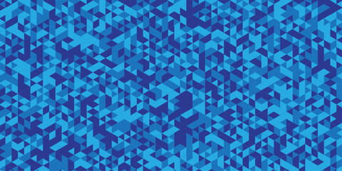 Overlap abstract random vector element modern overlay diamond triangle mosaic paper blue and green low polygon web brochure layer space texture background.	