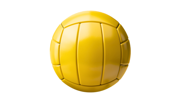 Volleyball Ball Isolated on transparent background. png file 