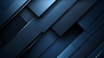 Blue black abstract background geometry shine and layer element for presentation design.