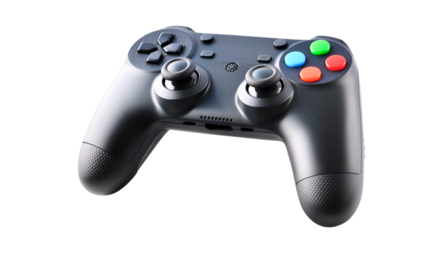 Video Game controller transparent background - Powered by Adobe