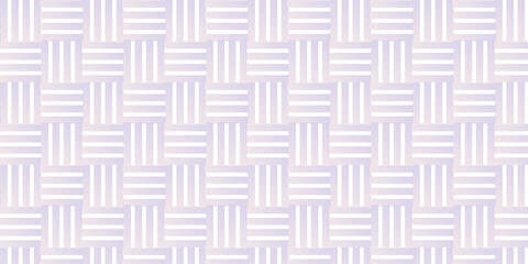 Geometric pink gradient seamless overlap triangle fabric lap ornament decoration wall and floor line square mosaic floral wallpaper background.	