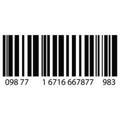 Barcode icon vector set. Barcode icon isolated on a white background. Barcode product distribution icon. Universal code for scanning product or item.  barcode product retail shipping graph.