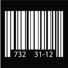 Barcode icon vector set. Barcode icon isolated on a white background. Barcode product distribution icon. Universal code for scanning product or item.  barcode product retail shipping graph.
